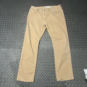Vans Tan Relaxed Jeans Classic Style